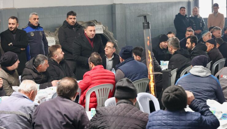 Belediye Başkanı Rasim Arı, Sanayi Esnafıyla Buluştu