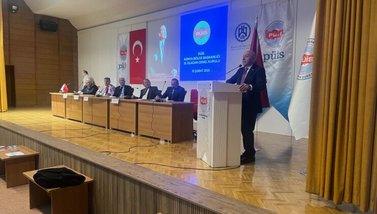 PÜİS Genel Başkan Yardımcısı Musa Ertaş, Konya Şubesi Olağan Genel Kurulu’nda Divan Başkanlığına Seçildi