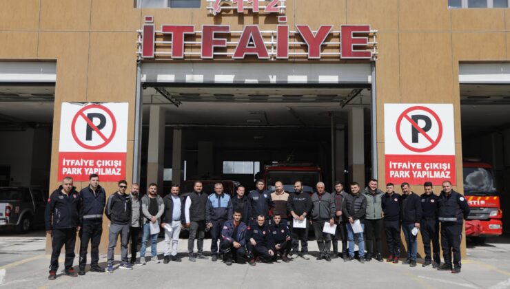 Nevşehir İtfaiyesi’nden İlçe Belediyelerine Yangın Uygunluk Raporu Eğitimi