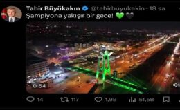 Büyükakın’ın ‘Kocaelispor’ paylaşımları 24 saat geçmeden 13 milyon izlendi