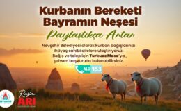 Nevşehir Belediyesi’nden “Kurban’ın Bereketi Paylaştıkça Artar” Kampanyası