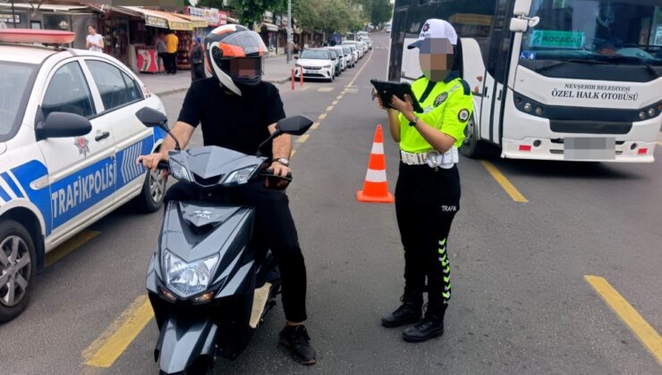 Nevşehir’de Motosiklet Denetimleri Hız Kesmiyor