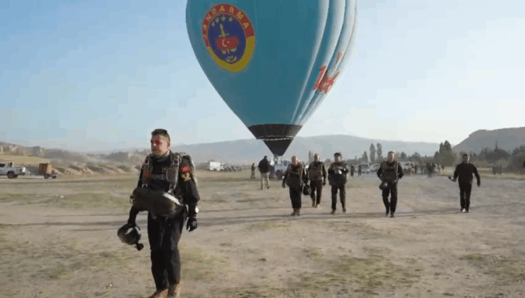 Kapadokya Semalarında Jandarma Rüzgarı