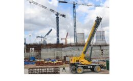 Leningrad NGS-2’nin 4’üncü Güç Ünitesinin Sahasında Güvenlik Binasının Temel Betonlama İşlemi Tamamlandı