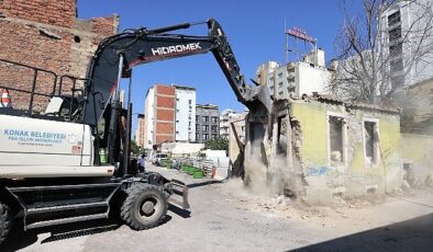 Konak’ta metruk yapılara geçit yok: 15 ayda 162 yıkım