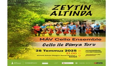 Zeytin Altında konserleri MAV Cello Ensemble ile başlıyor
