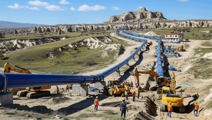 Nevşehir’de İçme Suyu İsale Hattı Çalışmaları Başlıyor