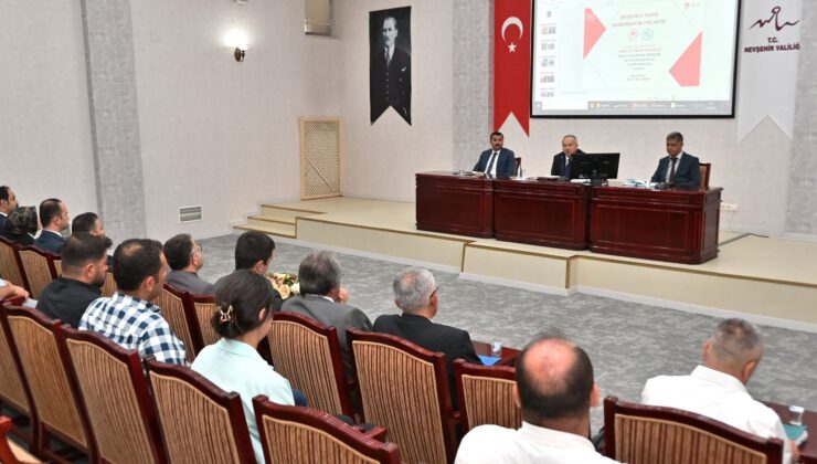 Nevşehir’de Taşkın ve Sel Hazırlığı Toplantısı