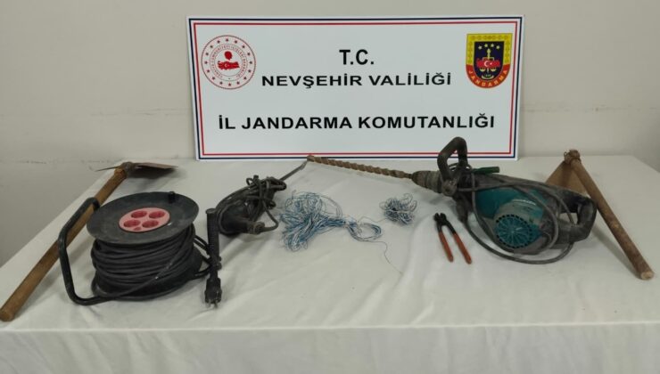 Nevşehir’de Tarihi Eser Kaçakçılarına Suçüstü