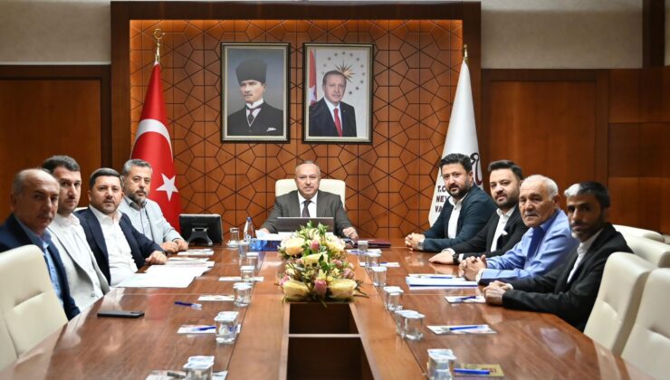 Nevşehir’in Yeni Sanayi Bölgesi Projesi Değerlendirildi