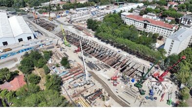 Metro tünelini açacak dev köstebekler geldi!