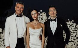 Sadettin Saran’ın kızı Lal Saran, Tolga İrdem ile Assos’ta Evlendi