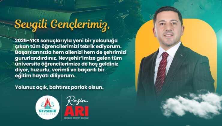 Başkan Arı’dan Üniversite Öğrencilerine Kutlama Mesajı