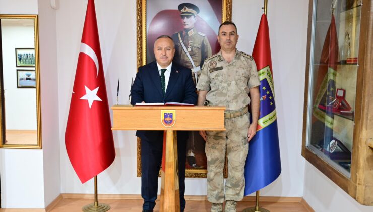 Vali Fidan’dan JAKEM Komutanı’na Ziyaret