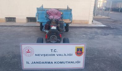 Nevşehir’de Çalınan Pat Pat Motoru Jandarma Tarafından Bulundu