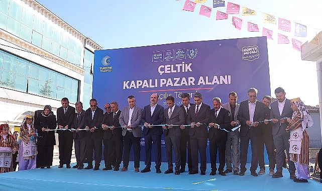 Başkan Altay 102 Milyon Lira Bedelle Çeltik’e Kazandırılan Kapalı Pazar Yeri’nin Açılışını Yaptı