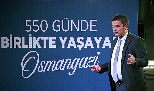 Başkan Aydın Osmangazi’nin 550 Günlük Karnesini Açıkladı