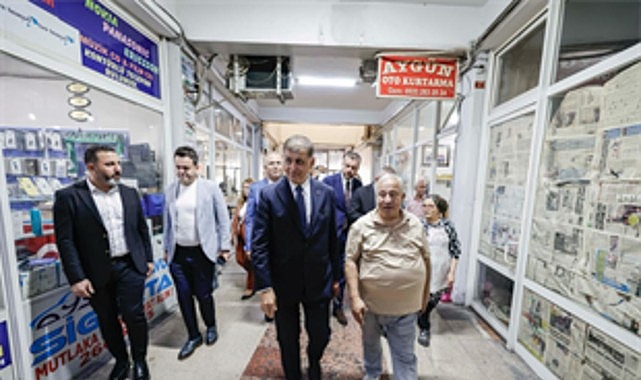 Başkan Tugay 6. Sanayi Sitesi esnafıyla buluştu