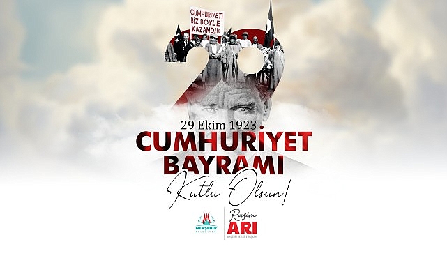 Belediye Başkanımız Rasim Arı’nın Cumhuriyet Bayramı Mesajı