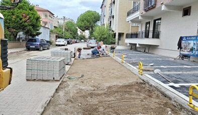 Edremit Belediyesi’nde altyapı çalışmaları devam ediyor