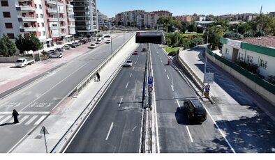 Konya Büyükşehir Vatan Caddesi Köprülü Kavşağı’nda Yol Kalitesini Yükseltti