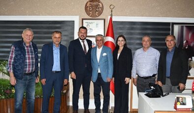 Korkuteli Belediye Başkanı’ndan Başkan Topaloğlu’na ziyaret