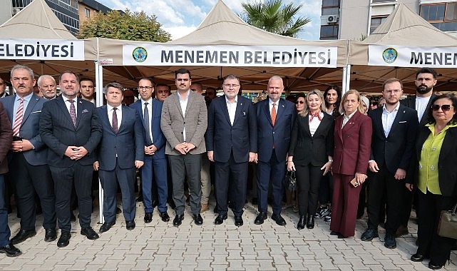 Menemen Belediyesi’nden Cumhuriyet’e özel açılış!