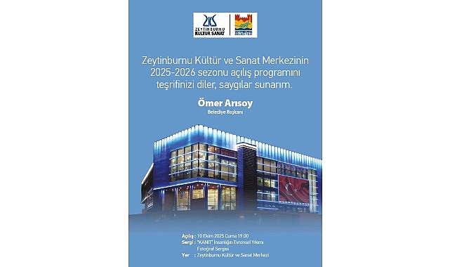 Zeytinburnu Kültür Sanat’ta Yeni Sezon Başlıyor!