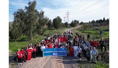 Cumhuriyet Bayramı Etkinlikleri, Çiğli’de Cumhuriyet Doğa Yürüyüşü ile Sona Erdi
