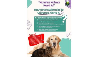 İnegöl Belediyesi’nden Evinde Kedi-Köpek Besleyenlere Mikroçip Uyarısı