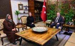 Vali Selçuk Aslan Makamında Şehit Ailesini Ağırladı