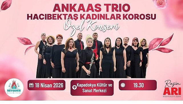 ANKAAS Üçlüsü ve Hacıbektaş Kadınlar Korosu Konseri