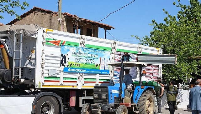 Başkan Çerçioğlu’ndan Germencik’te Küçük Üreticilere Yem Desteği