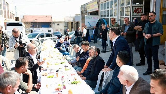 Gönül Buluşmaları Kapsamında Yeni Sanayi Sitesi’ndeyiz