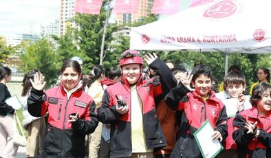 Keçiören Belediyesi’nden Çocuklara Hayat Kurtaran Afet Eğitimi