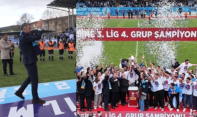 Kütahyaspor, 24 yıl sonra TFF 2. Lig’e yükseldi.