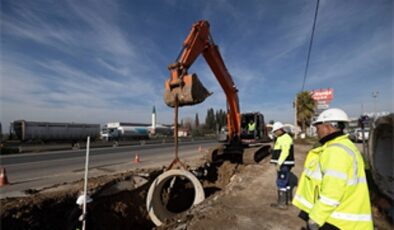 Menemen Türkelli’de su baskınlarına kalıcı çözüm