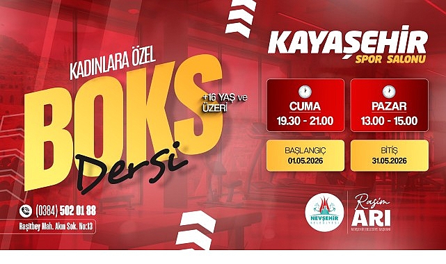 Nevşehir’de Kadınlara Özel Boks Dersleri Başlıyor