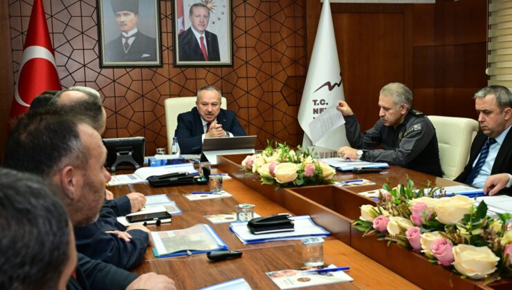 Vali Fidan Başkanlığında Kritik Asayiş Toplantısı Gerçekleşti