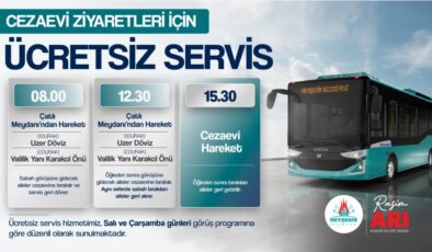 Rasim Arı’dan Örnek Adım: Cezaevi Ziyaretine Ücretsiz Servis!