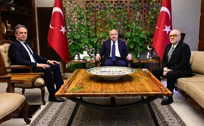 Vali Fidan, Sinema Genel Müdürü Birol Güven’i Ağırladı