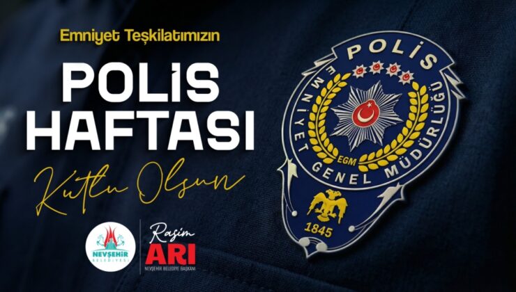 Başkan Rasim Arı’dan Polis Teşkilatı’na Kutlama
