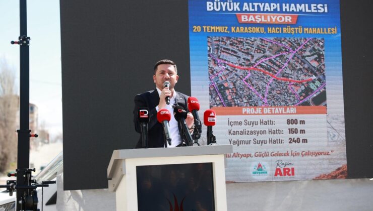Başkan Arı: Nevşehir’i Geleceğe Kalıcı Eserlerle Hazırlıyoruz