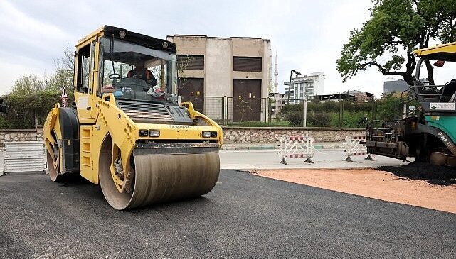 Osmangazi’den Hamitler’e 300 Tonluk Asfalt Desteği