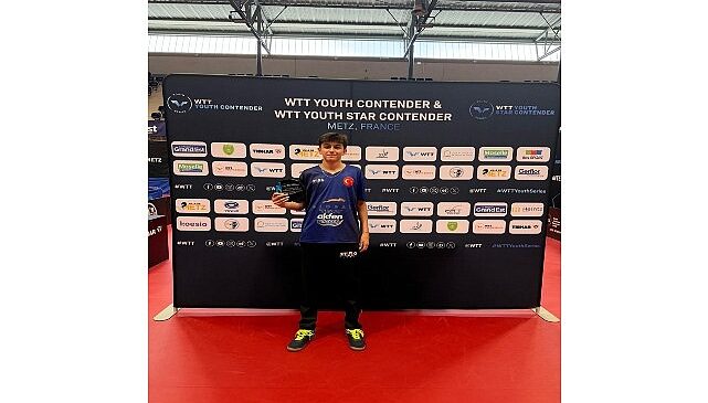 Team Akfen İnşaat Sporcusu Olan   Milli Masa Tenisçi Görkem Öçal’dan   Tarihi Başarı