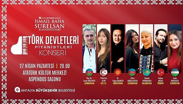 Türk dünyasının ezgileri Antalya’da buluşuyor