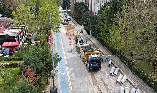 Yahya Kaptan’a 940 Metrelik Yeni Yağmur Suyu Hattı